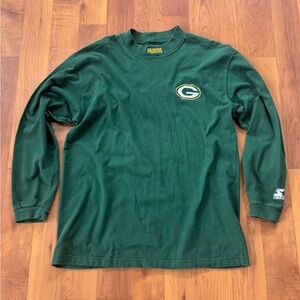 Vintage 90’s Starter Green Bay Packers Long Sleeve Shirt